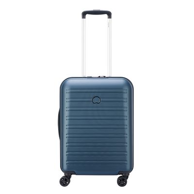 Delsey Segur 2.0 Slim 4 Wheel Trolley 55 blue