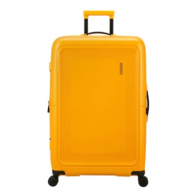 American Tourister Dashpop Spinner 77 Exp golden yellow