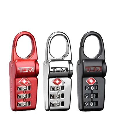 TUMI Travel Accessoires TSA Lock Box Set of 3 black / silver / red