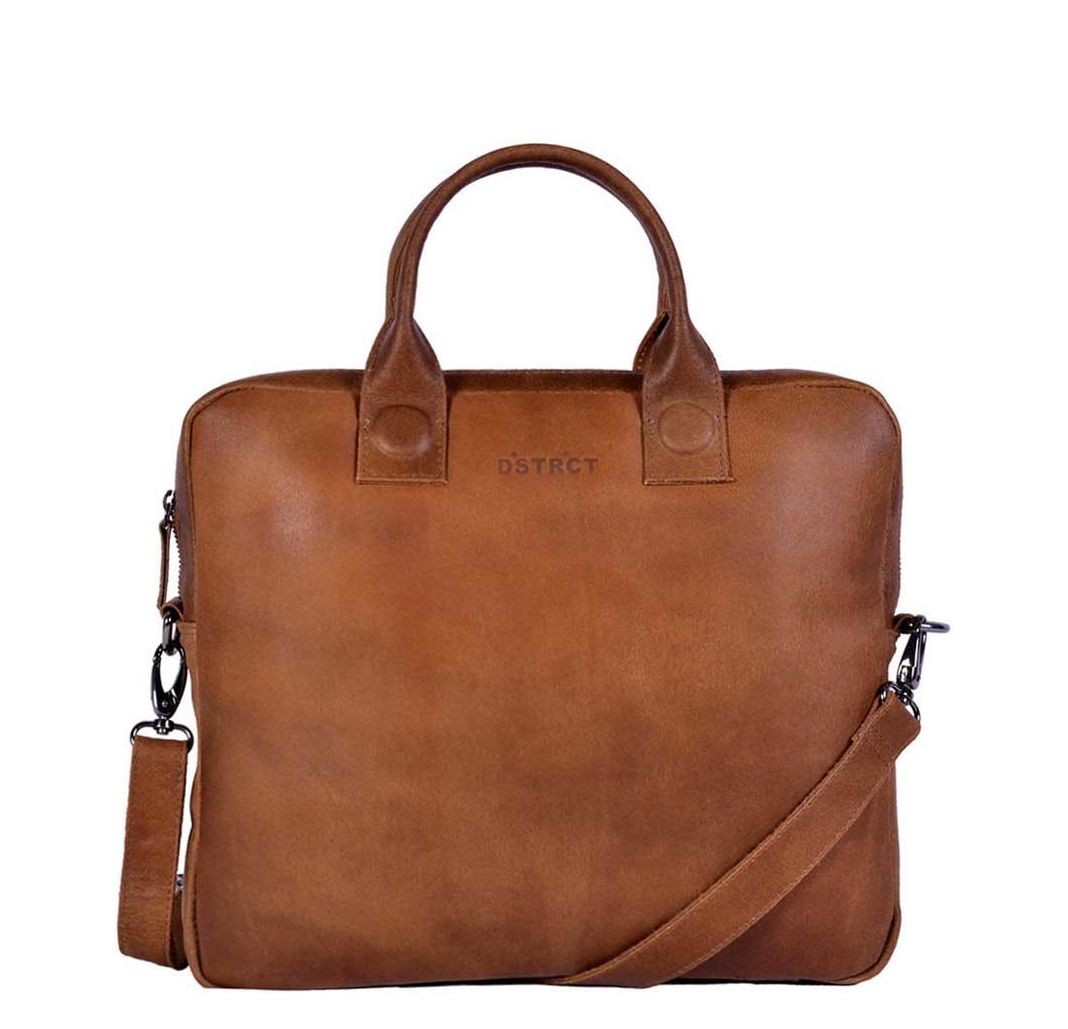 DSTRCT schoudertas bruin