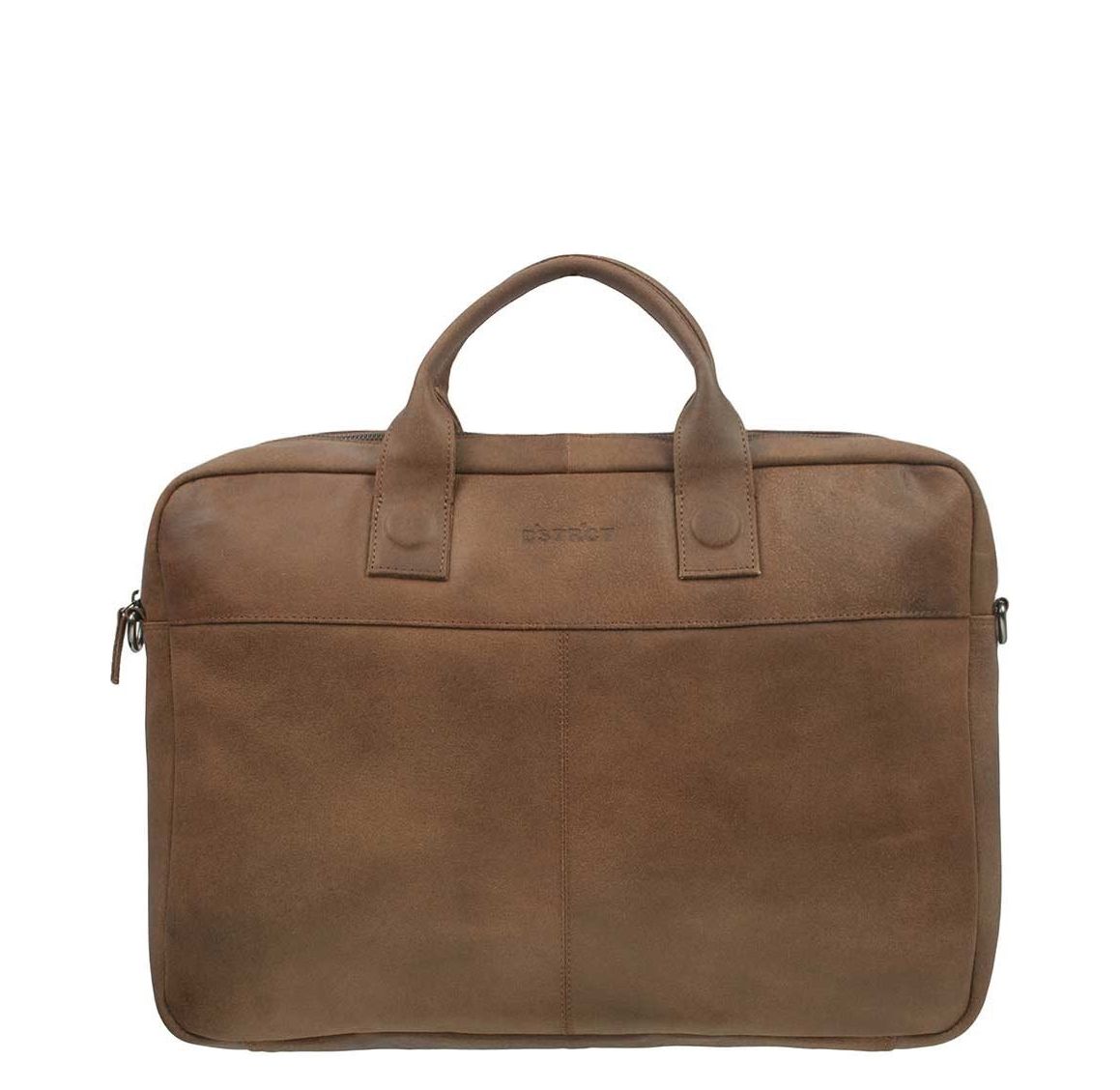 DSTRCT schoudertas bruin