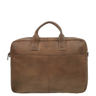DSTRCT Fletcher Street Workingbag 17" cognac