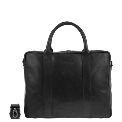 DSTRCT Limited Single Zip 15'' Laptoptas zwart