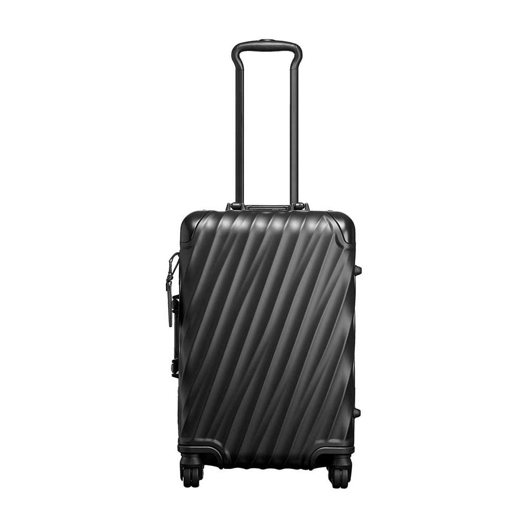 Tumi 19 Degree Aluminium International Carry-On matte black Harde Koffer