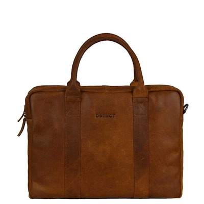 DSTRCT Main Street Workingbag 15.6'' cognac