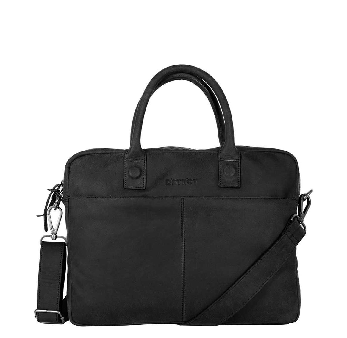 DSTRCT schoudertas zwart