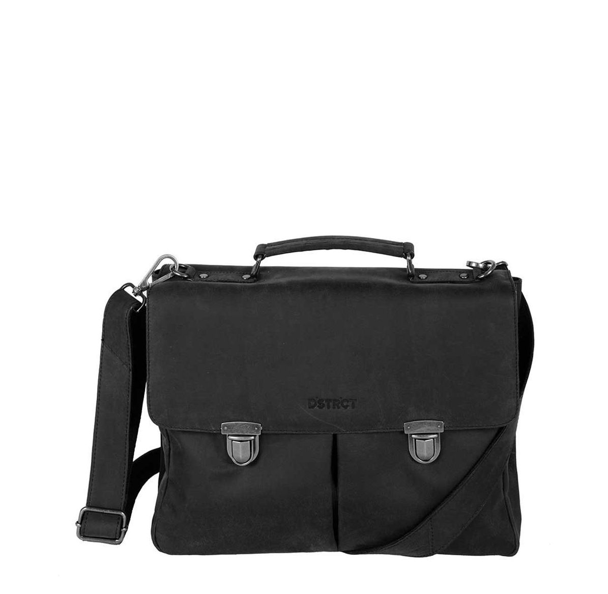 DSTRCT schoudertas zwart