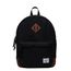 Herschel Supply Co. Heritage Kids Backpack black/saddle brown