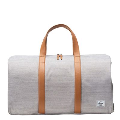 Herschel Supply Co. Novel Duffle light grey crosshatch