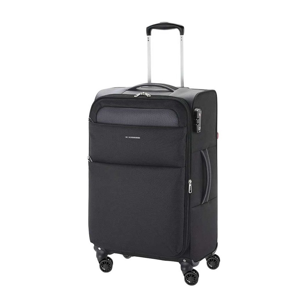 Gabol Cloud Trolley Medium 69 black Zachte koffer