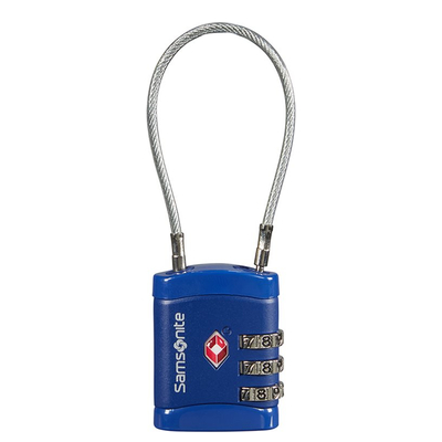 Samsonite Accessoires Cablelock 3 Dial TSA midnight blue
