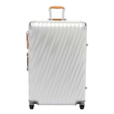 TUMI 19 Degree Aluminium Extended Trip Packing Case texture silver