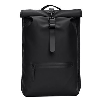 Rains Rolltop Rucksack W3 black