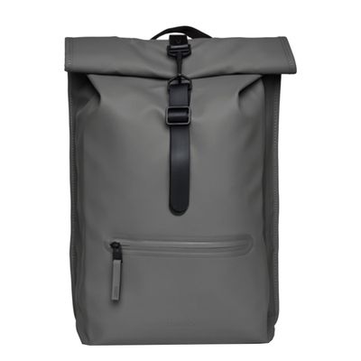 Rains Rolltop Rucksack W3 grey