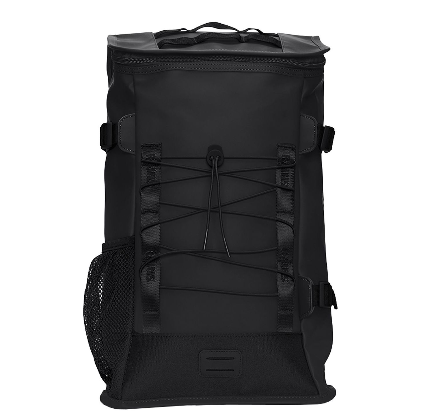 Rains Trail Mountaineer Laptop Rugzakken zwart