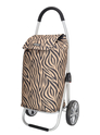 Beagles Alberic Shopping Trolley zebra brown