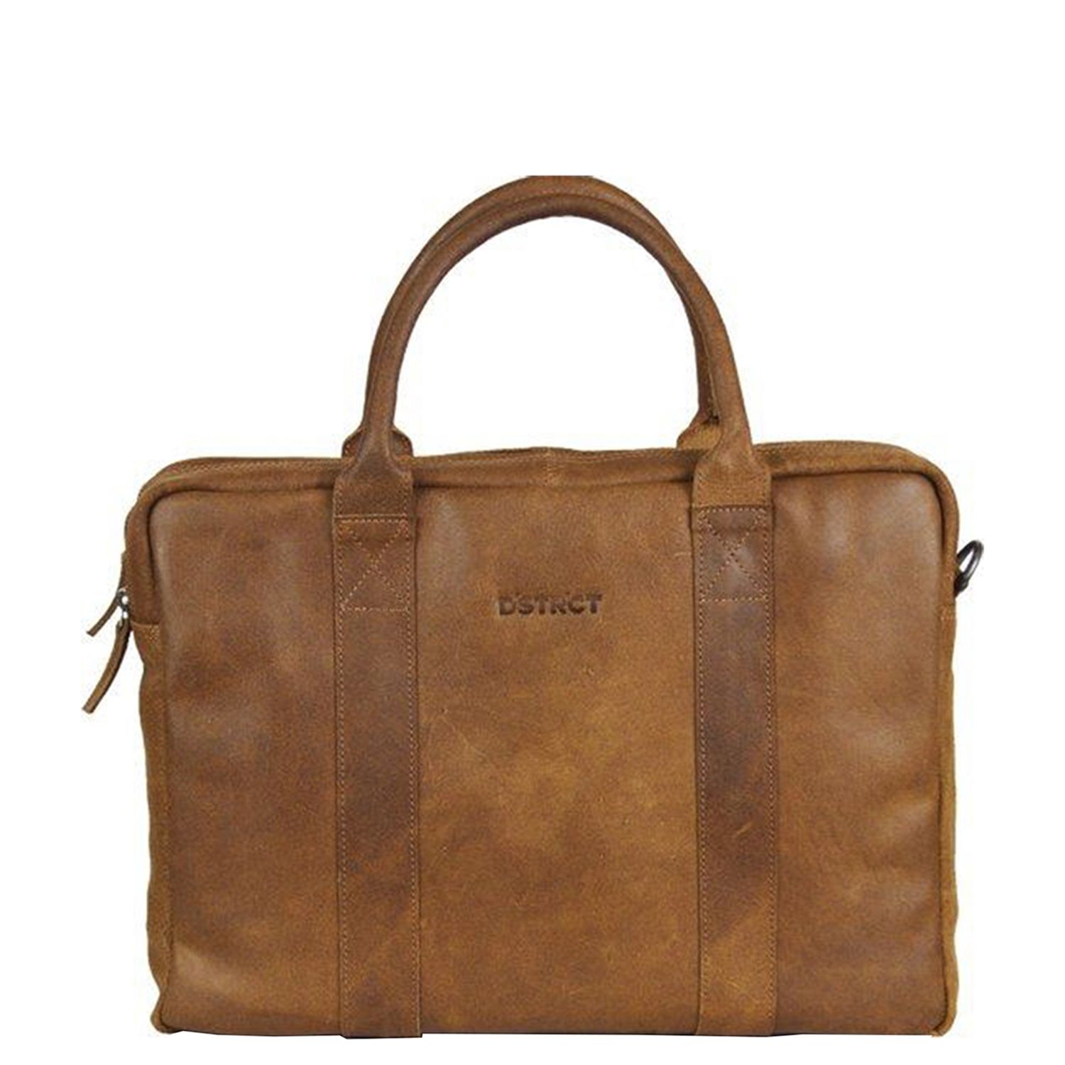 DSTRCT Limited Laptoptas 15 Inch Cognac