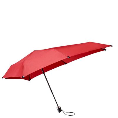 Senz Manual Opvouwbare Stormparaplu passion red
