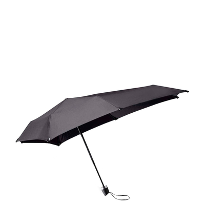 Senz Manual Opvouwbare Stormparaplu pure black