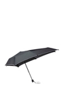 Senz Manual Opvouwbare Stormparaplu black reflective