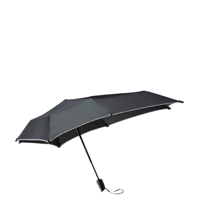 Senz Automatic Opvouwbare Stormparaplu black reflective