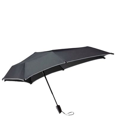 Senz Automatic Opvouwbare Stormparaplu black reflective