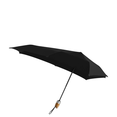 Senz Automatic Deluxe Opvouwbare Stormparaplu pure black