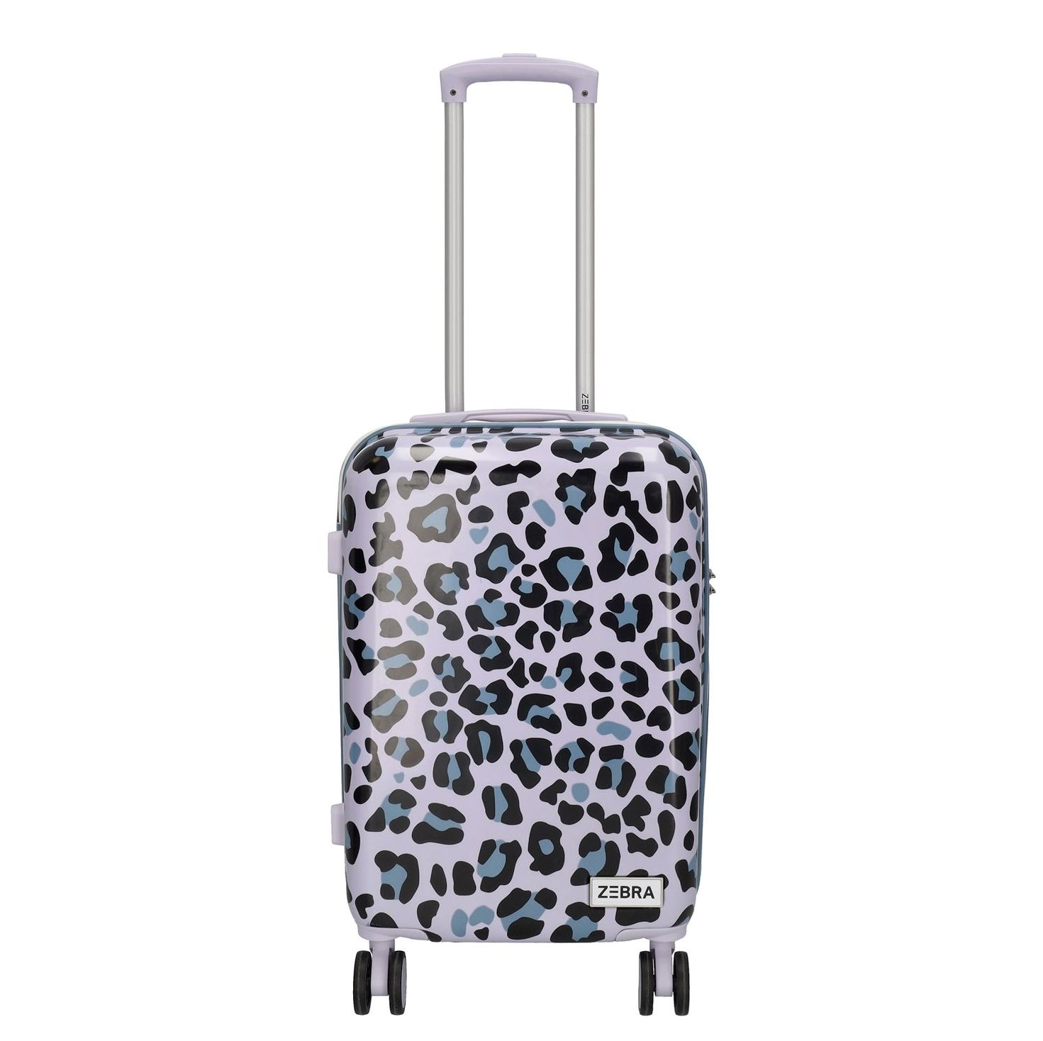 Zebra Trends Animal Travel Kofferset - 3 delig - TSA slot - Lila Panter