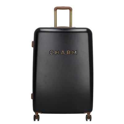 Charm London Travel Trolley L zwart