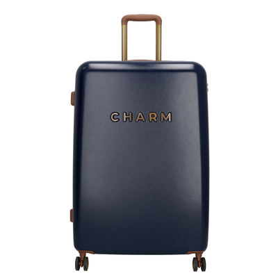 Charm London Travel Trolley L blauw