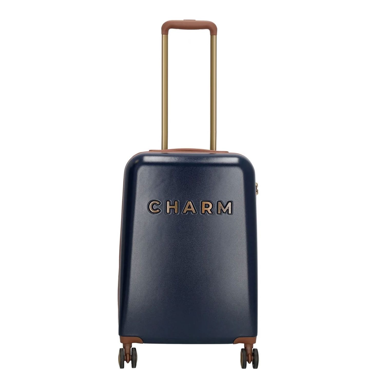 Charm London Travel Trolley S blauw