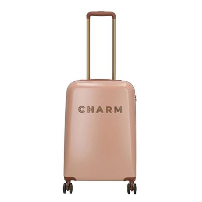 Charm London Travel Trolley S roze