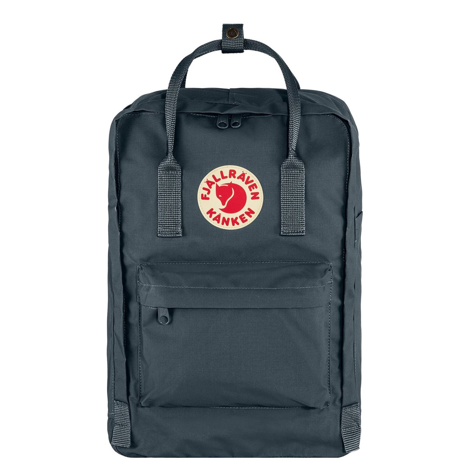 Fjällräven Kanken Laptop Rugzakken grijs