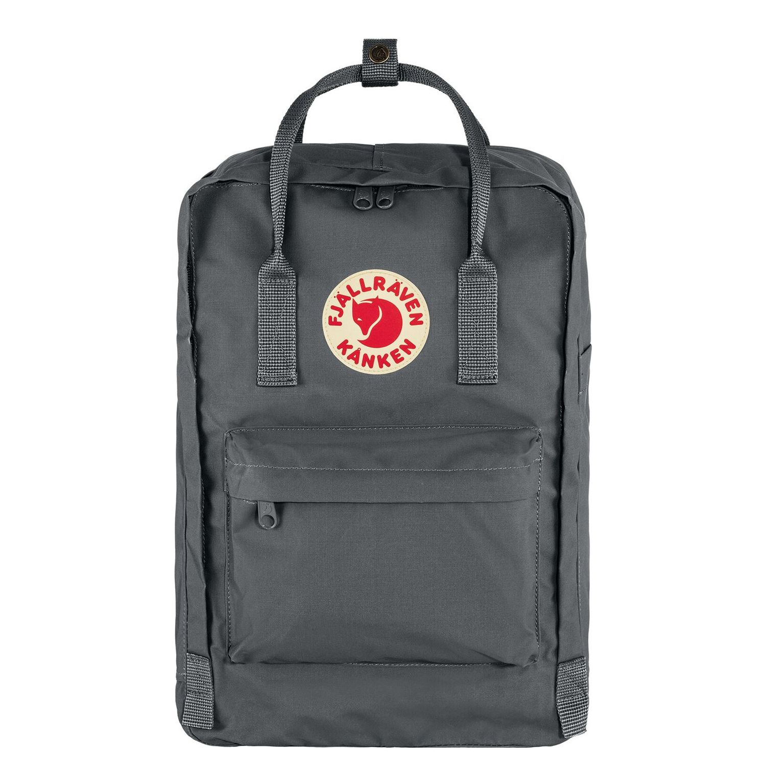 Fjällräven Kanken Laptop Rugzakken grijs
