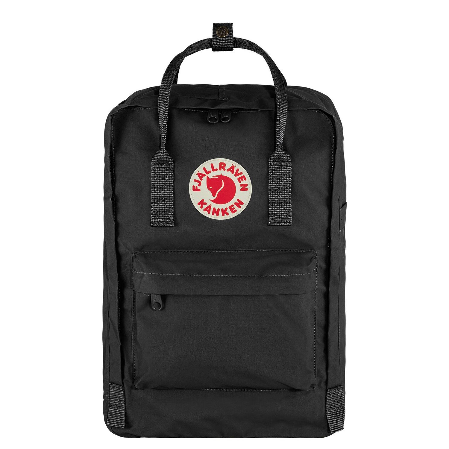 Fjällräven Kanken Laptop Rugzakken zwart