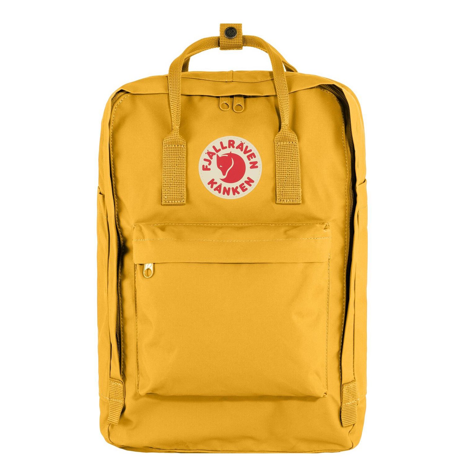 Fjällräven Kanken Laptop Rugzakken geel