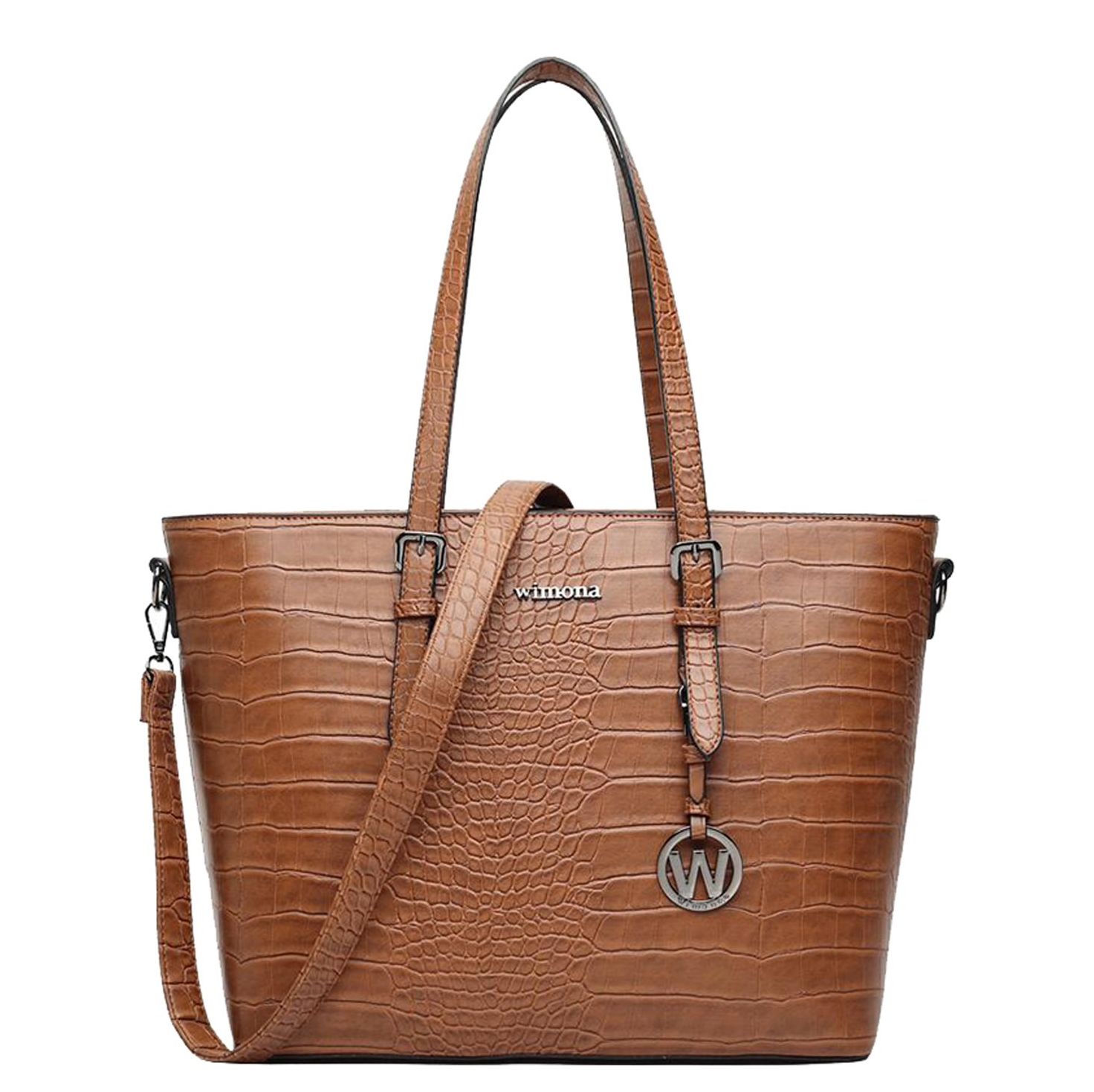 Wimona schoudertas bruin