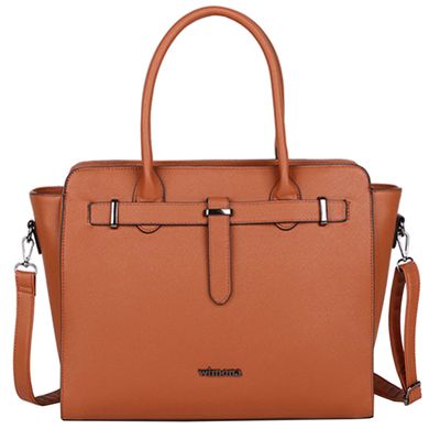 Wimona Sienna 15.6'' Laptoptas cognac/bruin