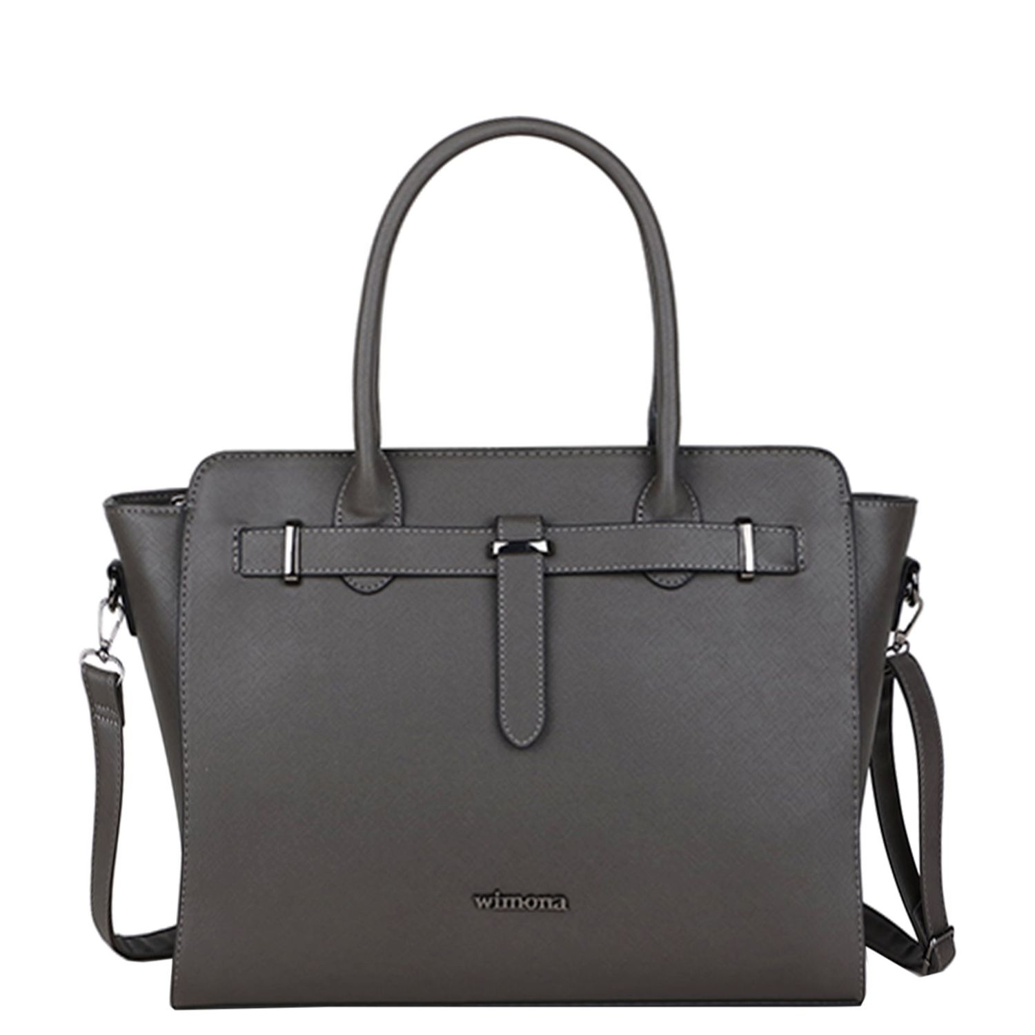 Wimona Sienna laptoptas grijs