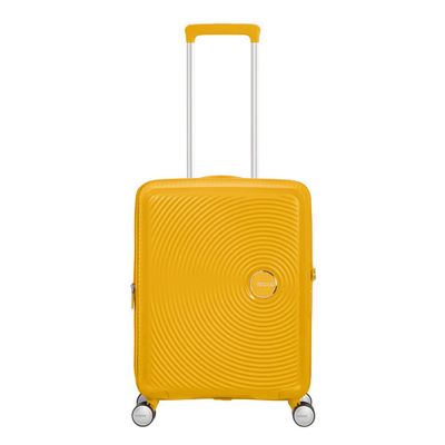 American Tourister Soundbox Spinner 55 Expandable golden yellow