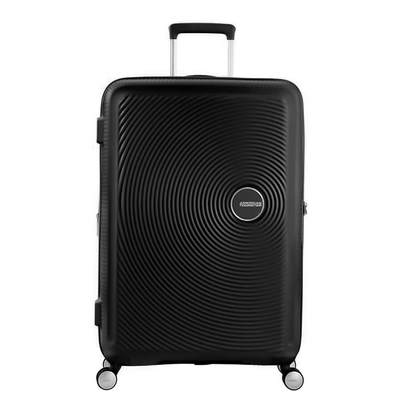 American Tourister Soundbox Spinner 77 Expandable bass black