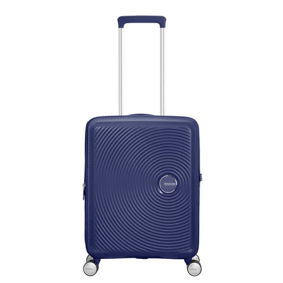 American Tourister Soundbox Spinner 55 Expandable midnight navy
