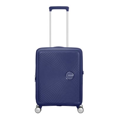 American Tourister Soundbox Spinner 55 Expandable midnight navy