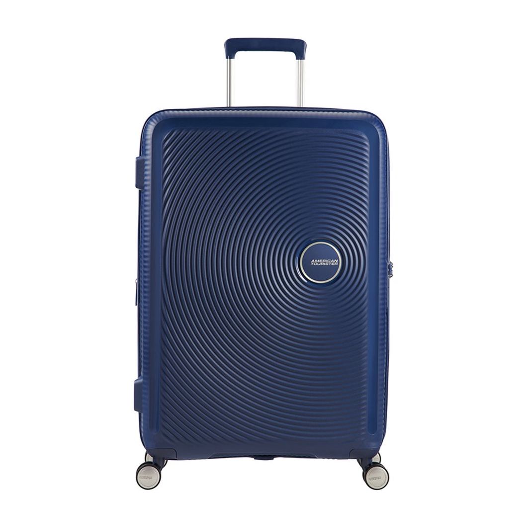 American Tourister Soundbox 77 Spinners blauw