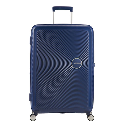 American Tourister Soundbox Spinner 77 Expandable midnight navy
