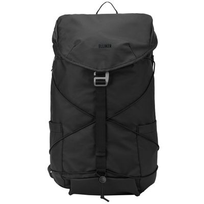 Elliker Wharfe Flap Over Backpack 22L black