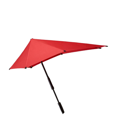 Senz Large Stick Stormparaplu passion red