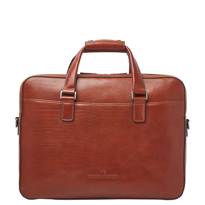 Castelijn & Beerens Gaucho Paul Laptop Bag 15.6'' cognac