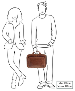 Plevier Urban Esplanade Laptop Sleeve 15.6" cognac