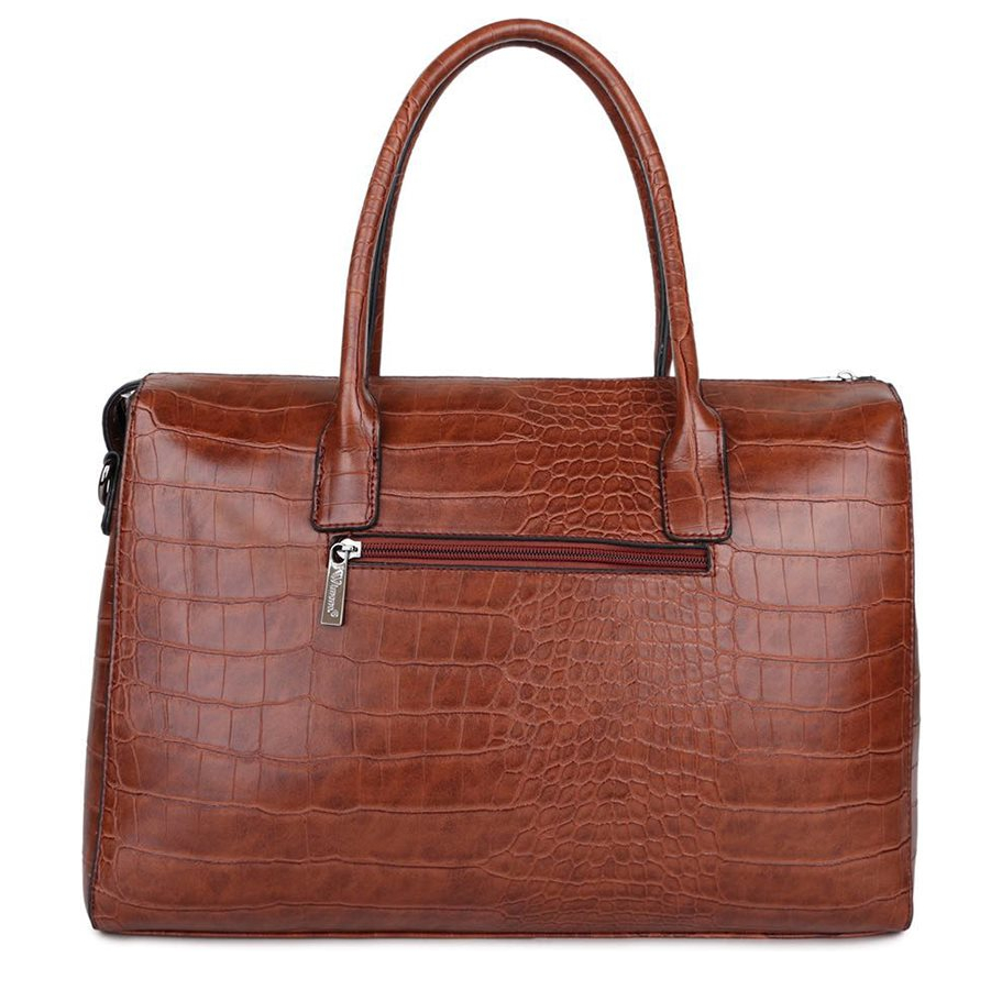 Wimona Sofia Dames Laptoptas cognac